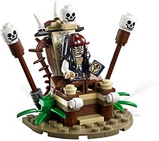 Набор LEGO Побег от каннибалов