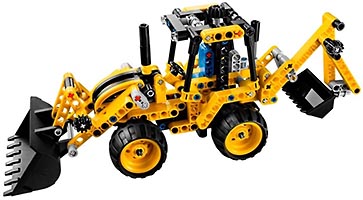 Набор LEGO 42004 Мини экскаватор-погрузчик