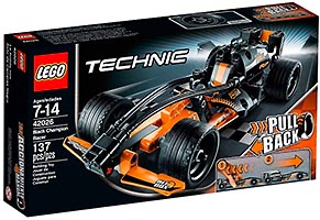 Набор LEGO Чёрный гоночный автомобиль