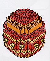 Набор LEGO 4212850 LEGO Stores Easter Opening Egg for 2004 - Orange
