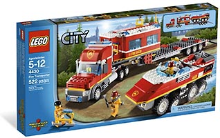 Набор LEGO Передвижной пожарный командный центр