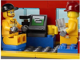 Набор LEGO Передвижной пожарный командный центр