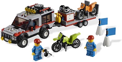 Набор LEGO Транспортёр Мотоциклов