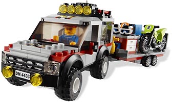 Набор LEGO Транспортёр Мотоциклов