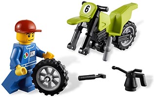 Набор LEGO Транспортёр Мотоциклов