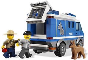 Набор LEGO Фургон для полицейских собак