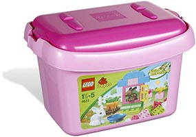 Набор LEGO Розовая коробка с кубиками