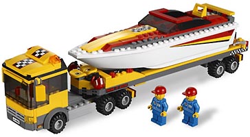 Набор LEGO 4643 Перевозчик скоростной моторной лодки