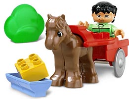 Набор LEGO 4683 Пони и повозка (тележка)