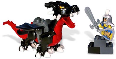 Набор LEGO 4784 Черный дракон