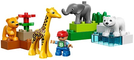 Набор LEGO Зоопарк для малышей