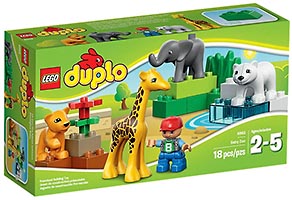 Набор LEGO 4962-2 Зоопарк малышей