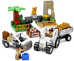 Набор LEGO 4971 Транспорт в зоопарке