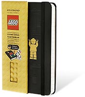Набор LEGO Moleskine notebook yellow brick, ruled, small