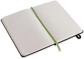 Набор LEGO 5001128 Moleskine notebook green brick, plain, small