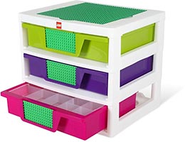 Набор LEGO Girls 3-Drawer Storage Bin