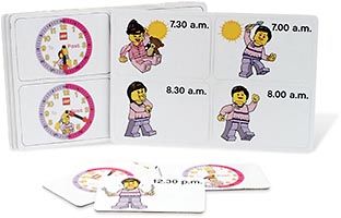 Набор LEGO LEGOВ® Time-Teacher Girl Minifigure Watch & Clock