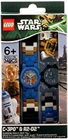 Набор LEGO Наручные часы - R2-D2 и C3PO