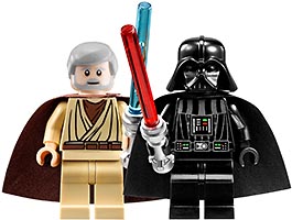 Набор LEGO Obi-Wan Kenobi vs. Darth Vader Minifigure Watch