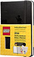 Набор LEGO Moleskine 2014 Weekly Pocket Planner