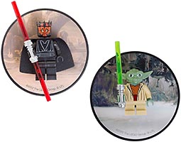 Набор LEGO 5002822 Йода и Дарт Мол - магниты