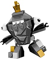Набор LEGO Миксели - серая коллекция