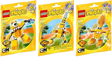 Набор LEGO Миксели - желтая коллекция