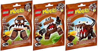 Набор LEGO 5003810 Миксели - коричневая коллекция