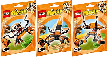 Набор LEGO 5003811 Миксели - оранжевая коллекция