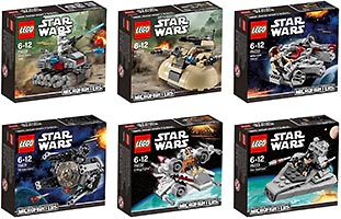 Набор LEGO 5003835 Коллекция микро-истребители
