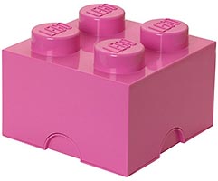 Набор LEGO 5004277 Коробка для хранения - розовый кубик