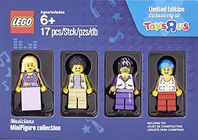 Набор LEGO 5004421 Musicians minifigure collection