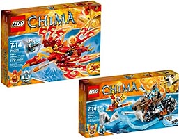 Набор LEGO Стрэейнор против Флинкса
