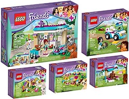 Набор LEGO Ветеринары : коллекция