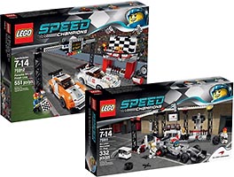 Набор LEGO Подарочный Комплект Скоростные Чемпионы