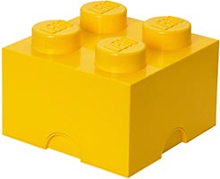 Набор LEGO 5004893 Коробка для хранения - желтый кубик