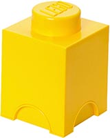Набор LEGO 5004898 1 stud Yellow Storage Brick