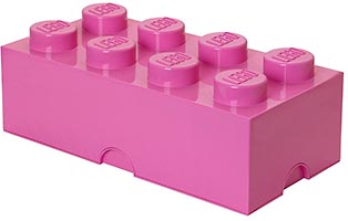 Набор LEGO 5005027 8 stud Bright Purple Storage Brick