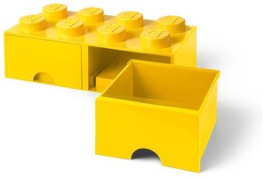 Набор LEGO 8 stud Bright Yellow Storage Brick Drawer