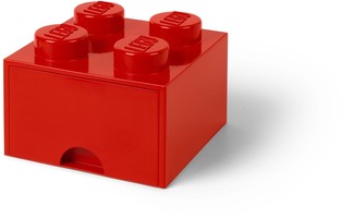 Набор LEGO 5005402 4 stud Bright Red Storage Brick Drawer