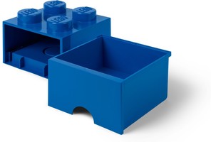 Набор LEGO 4 stud Bright Blue Storage Brick Drawer