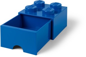 Набор LEGO 4 stud Bright Blue Storage Brick Drawer