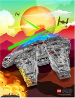 Набор LEGO 5005443 Millennium Falcon Poster