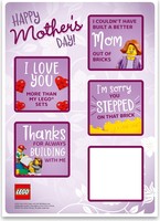 Набор LEGO Buildable Mother's Day Card
