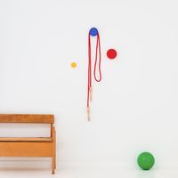 Набор LEGO Red, Bright Blue and Yellow Wall Hanger Set