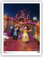 Набор LEGO 5007117 Belle & Beast Art Print