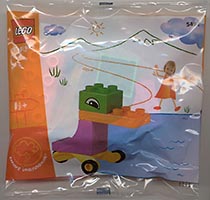 Набор LEGO 5494 Duck on Wheels polybag