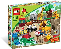 Набор LEGO Кормление в зоопарке