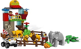 Набор LEGO Кормление в зоопарке