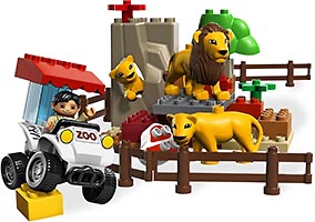 Набор LEGO Кормление в зоопарке